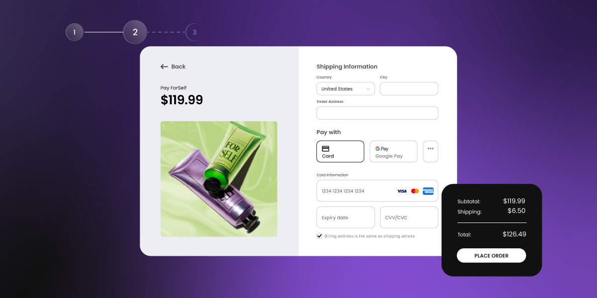 Abstract of accepting online payments