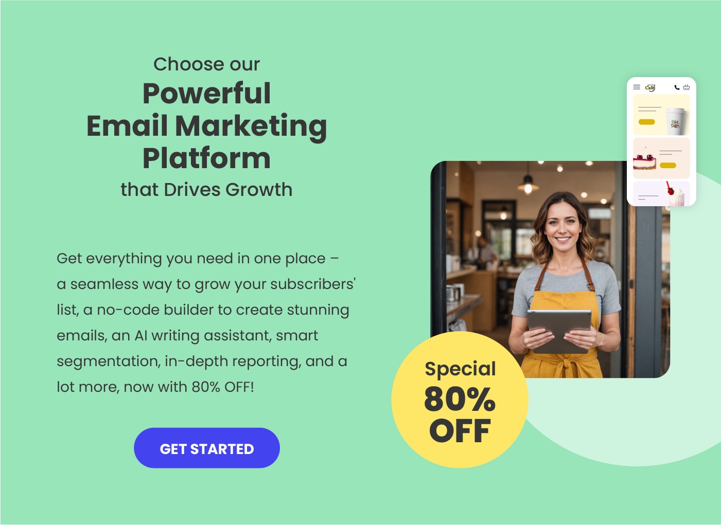 siteground email marketing platform