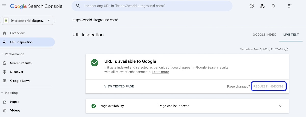 Request-indexing-for-your-website-and-purchased-domain