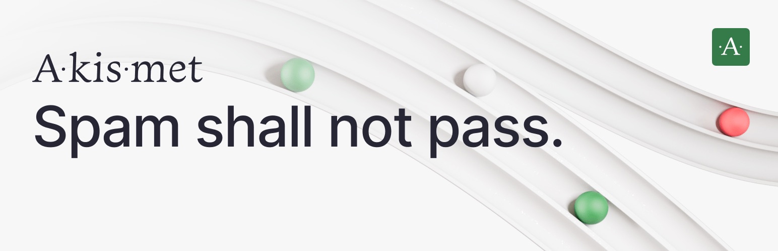 Banner for the Akismet plugin within the WordPress repository