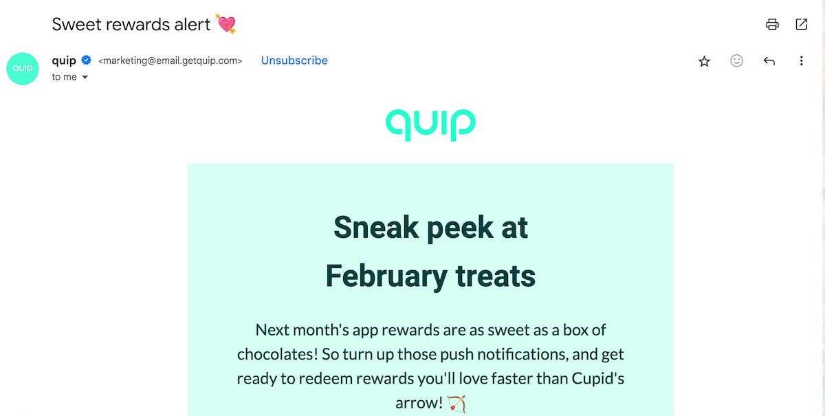 email customer journey example loyalty stage