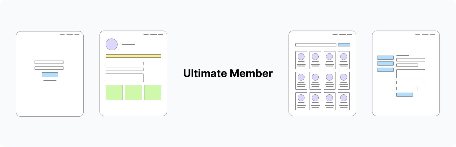Banner for the Ultimate Member plugin within the WordPress repository
