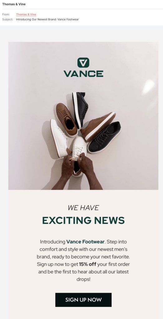 product-launch-email example-day-of-launch-Thomas-Vine