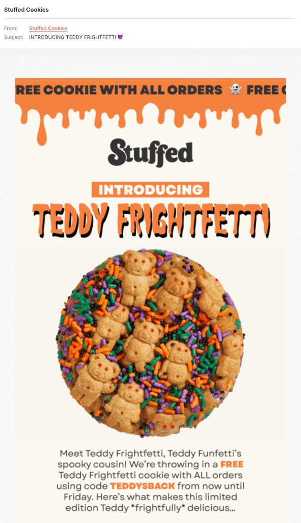 product-launch-email-example-day-of-launch-stuffed cookies