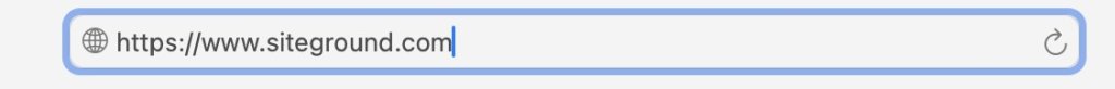 HTTPS browser bar