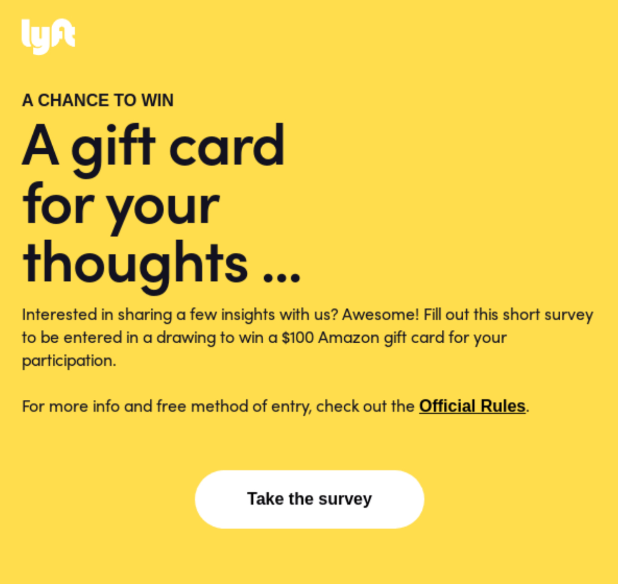 Example of surveying customers during customer journey