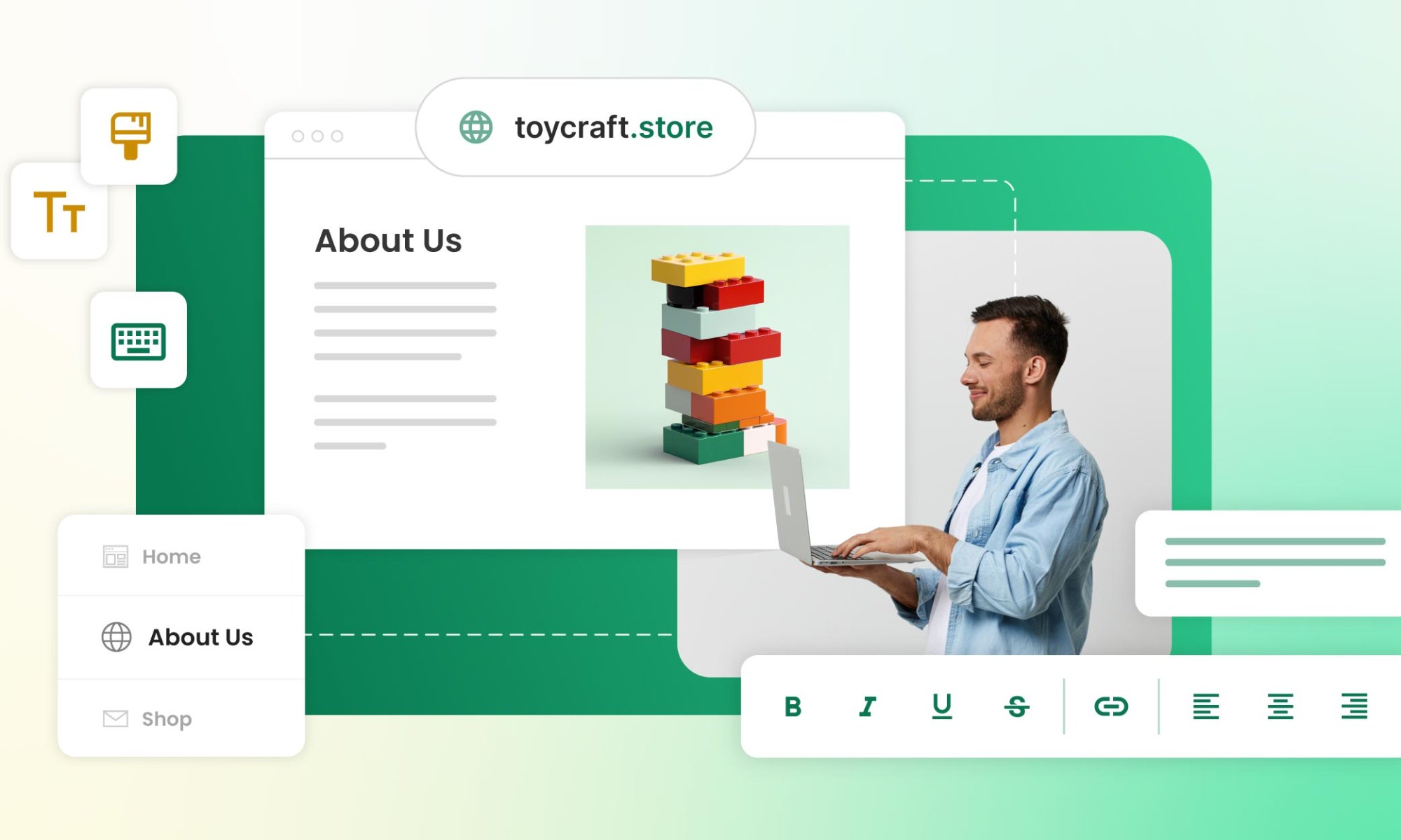 About us page header