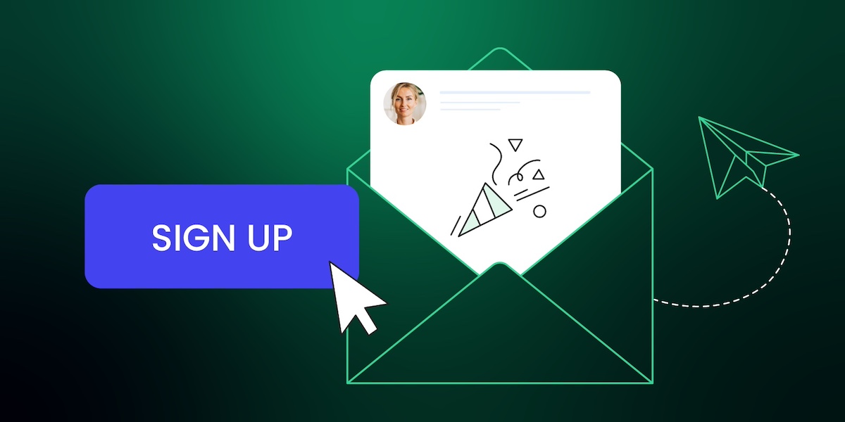 abstract of an event invitation email