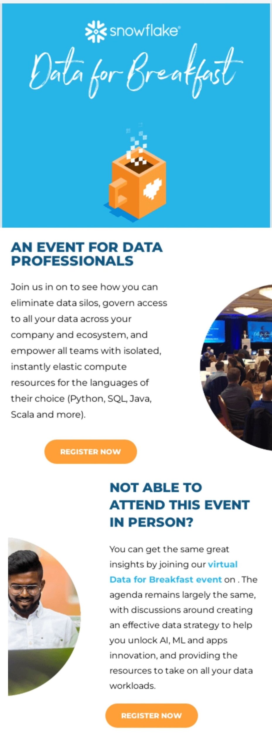 example of a virtual event email invite