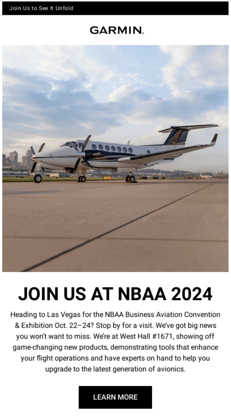 example of a tradeshow event invitation email