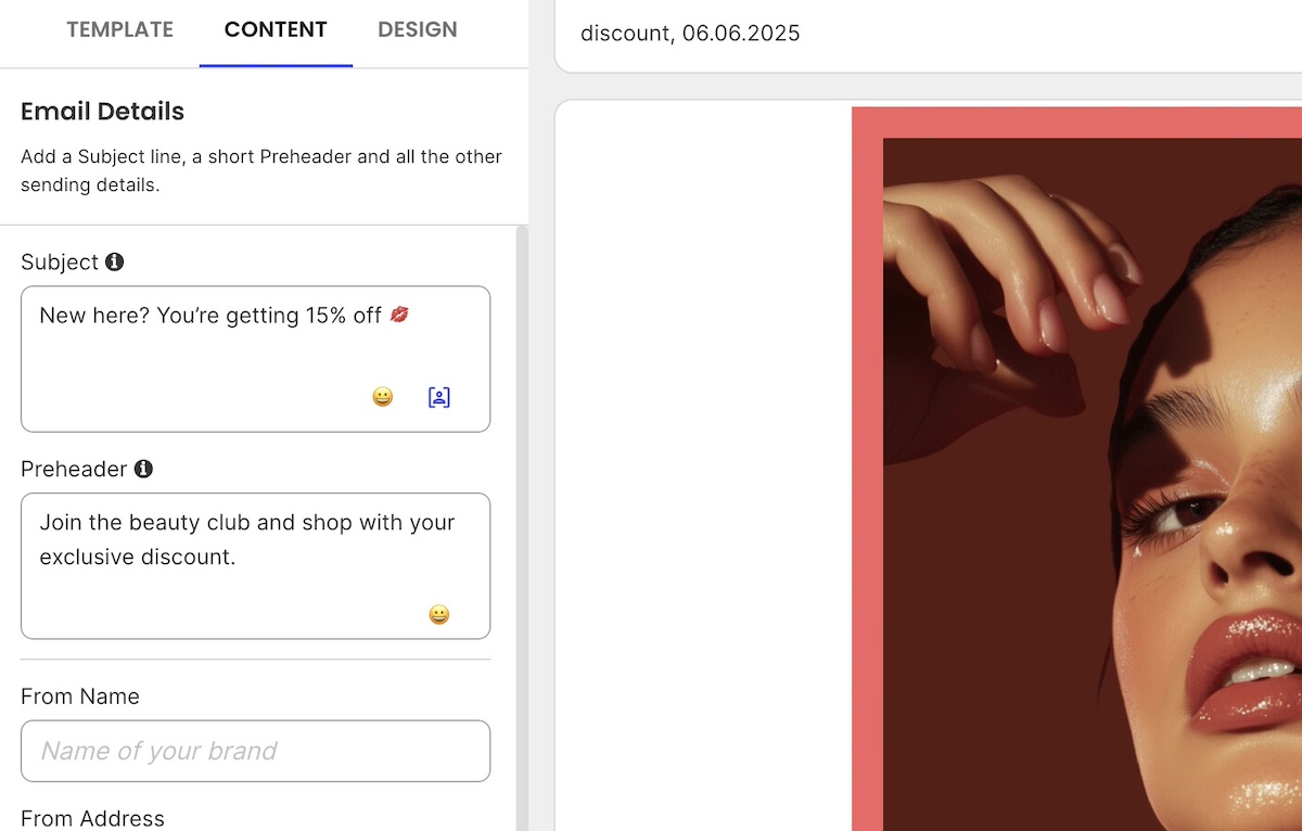 email copywriting subject line and preview text