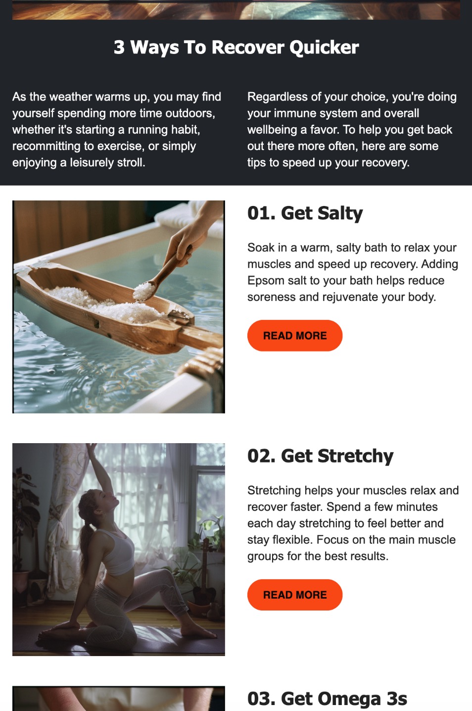 email copywriting that is scannable