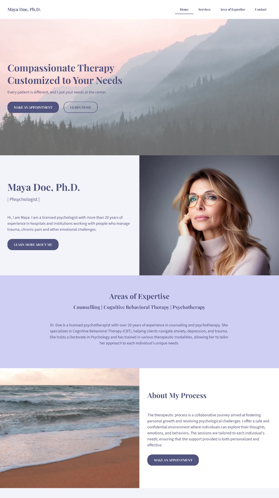 example of branding in web design