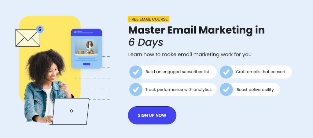 Image of SiteGround email marketing course for beginners