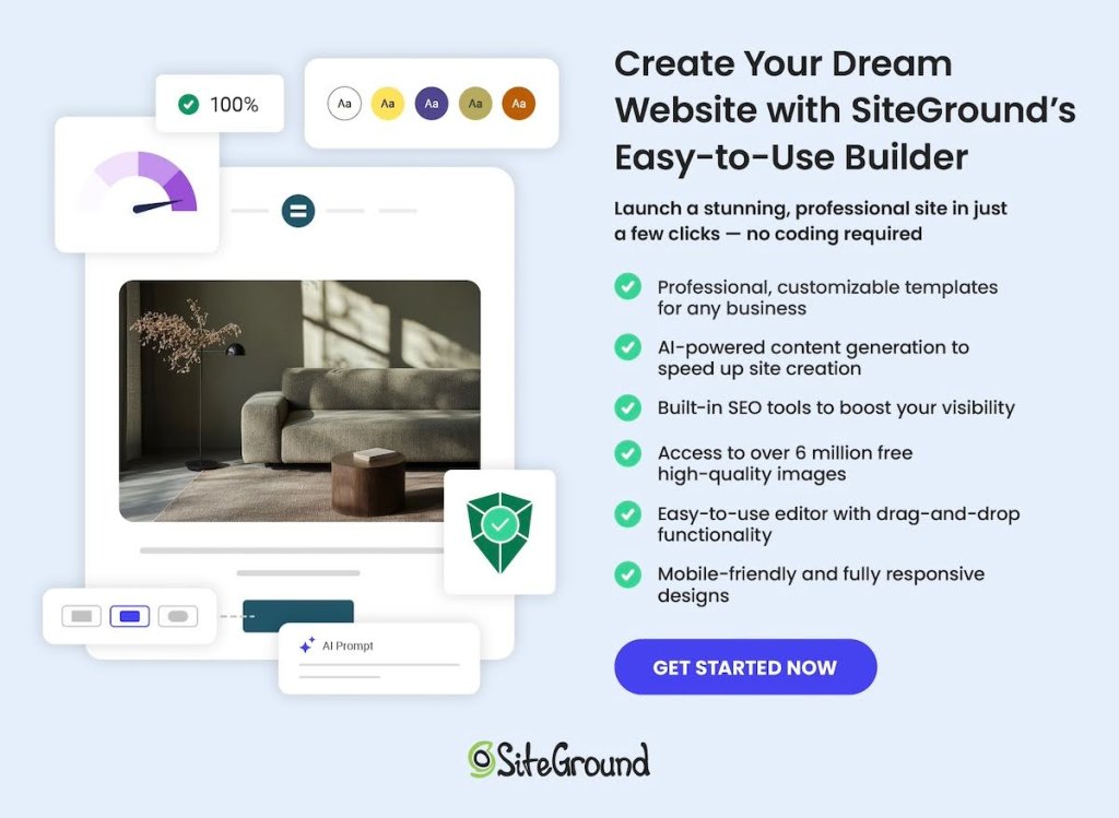 siteground website builder