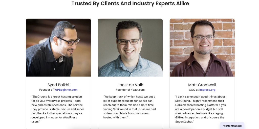 social proof example