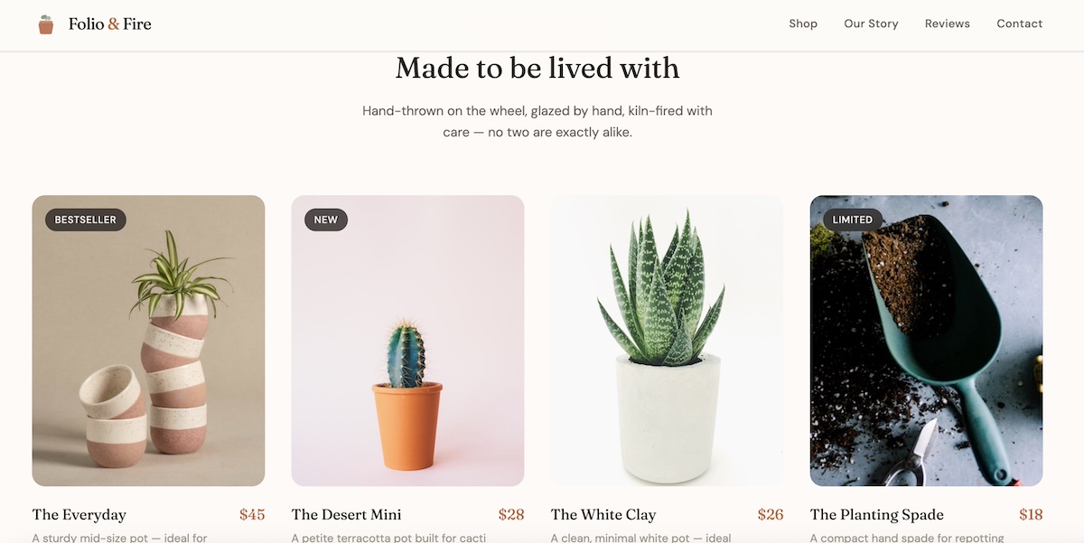 Example of an online shop and the second p in the marketing mix about price and getting it just right