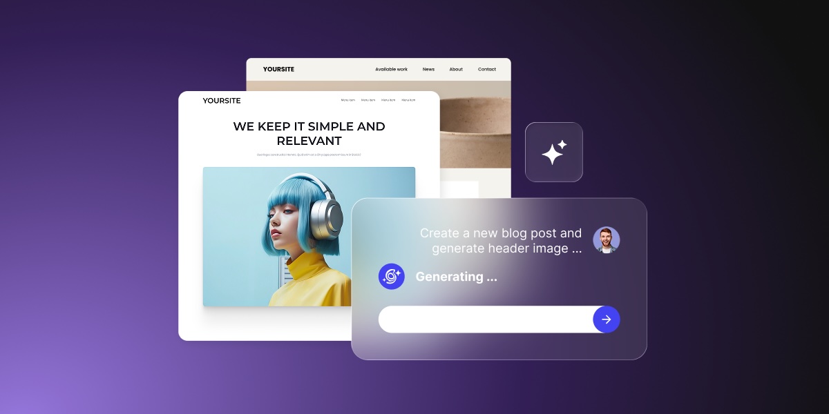 Abstract image of AI Agent WordPress workflows
