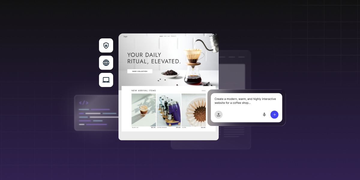 Abstract of turning an ai prototype into a real website