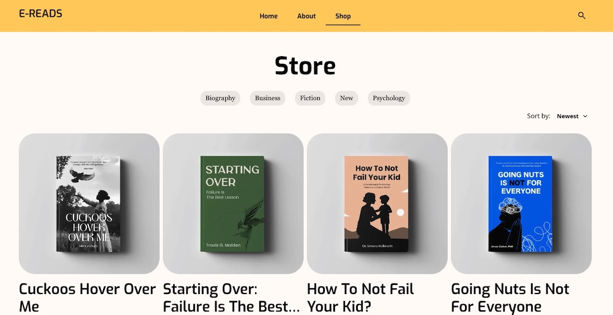 digital products such as ebooks that you can sell online