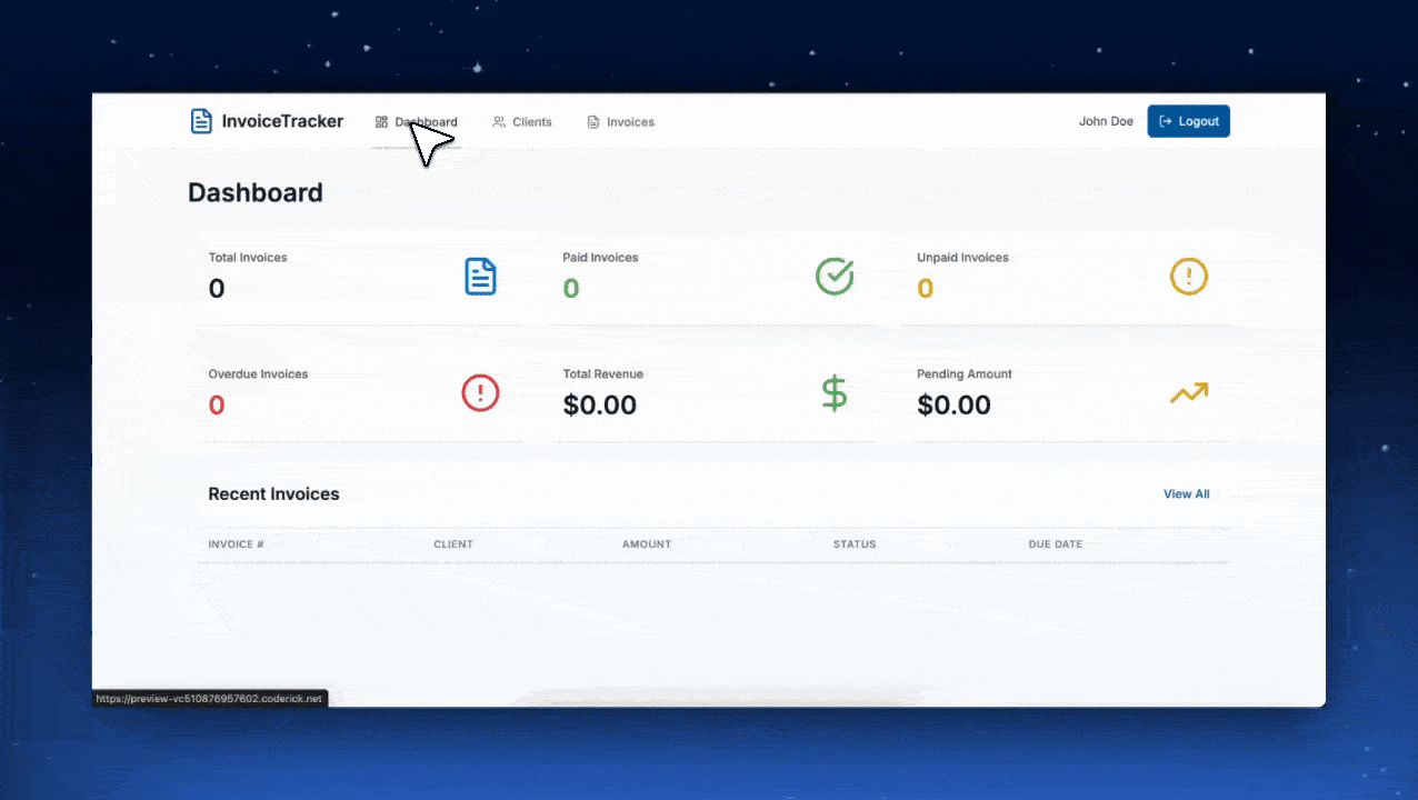 Coderick AI SiteGrounds AI-powered platform in action creating an app
