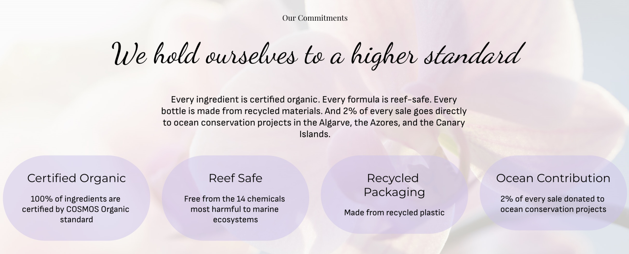 A website with too many different font types
