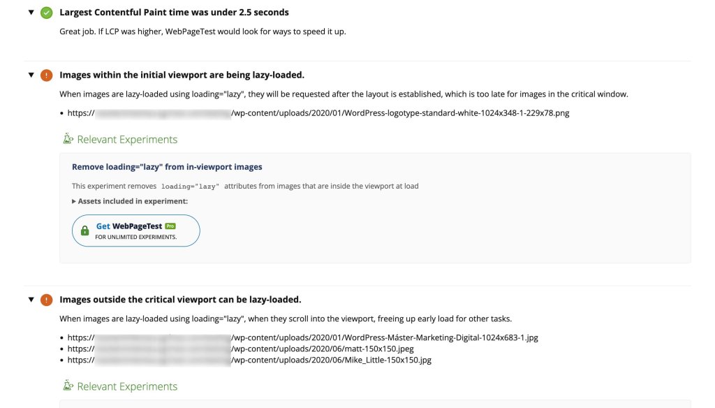 WebPageTest