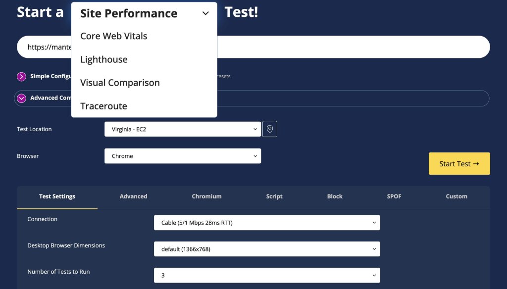 WebPageTest