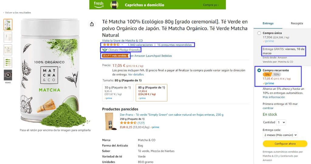El caso de Amazon