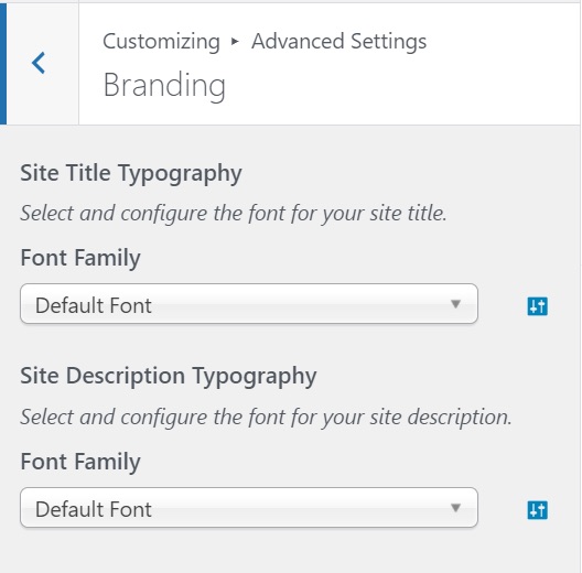 Captura de un ejemplo de font plugin