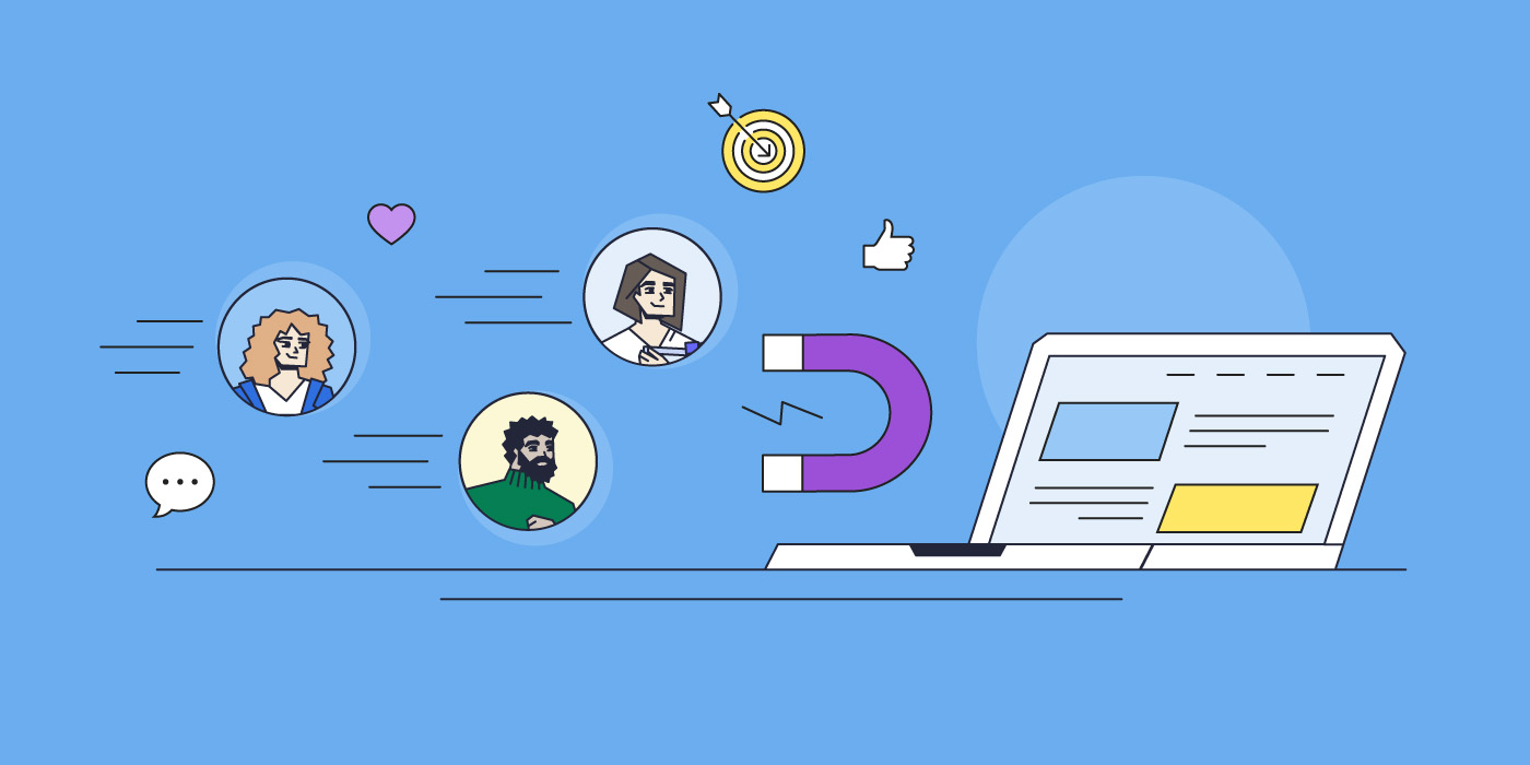 Ilustración sobre la generación de leads
