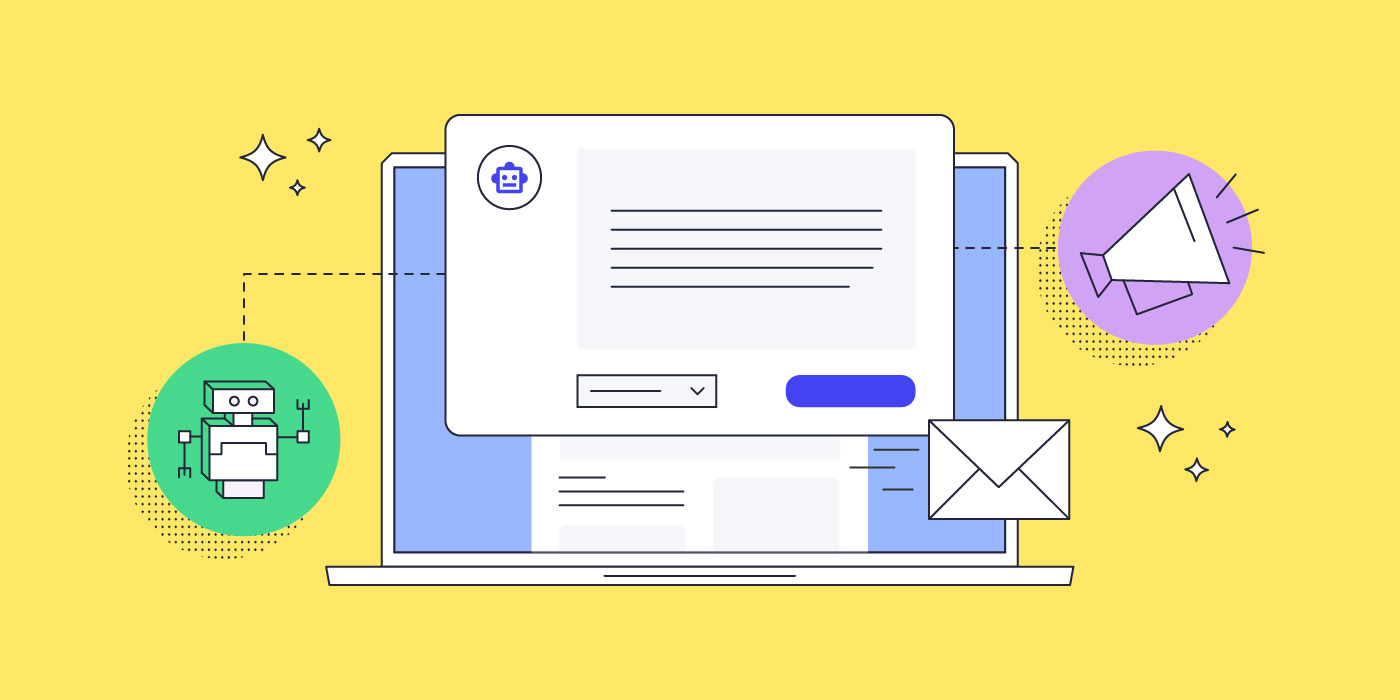 Ilustración sobre email prompts