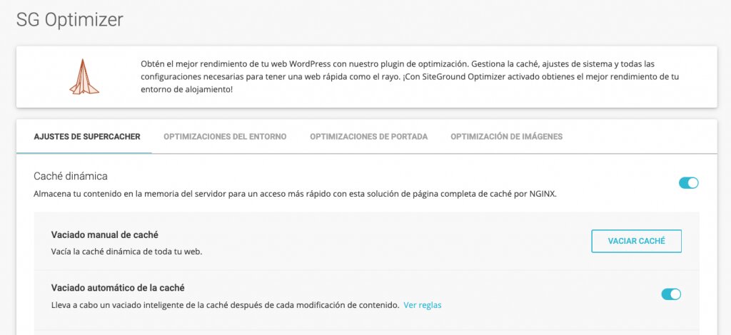 Captura de SG optimizer