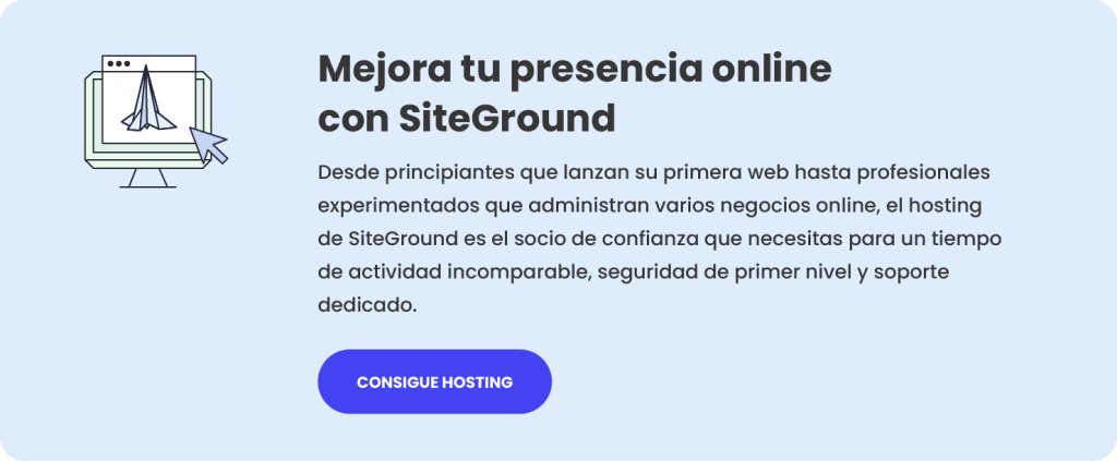 Banner de servicios hosting