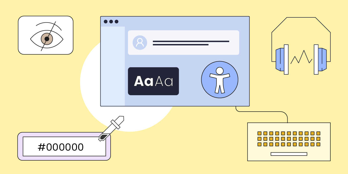 Ilustración accesibilidad