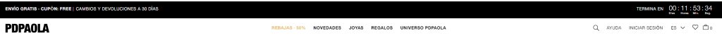Captura ejemplo de cupón en tienda online