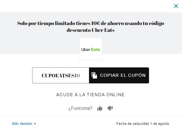 Captura de plataformas de descuentos