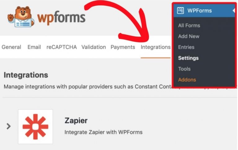 Captura Zapier